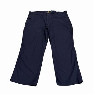 Carhartt Pants Rigby Relaxed Straight Fit 44x30 Canvas Navy Utility 102291-412